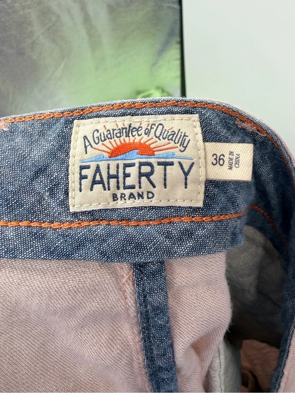 Faherty waist 19